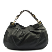 Picture of Mulberry Tote Mitzy Tote in Black, Calfskin Leather