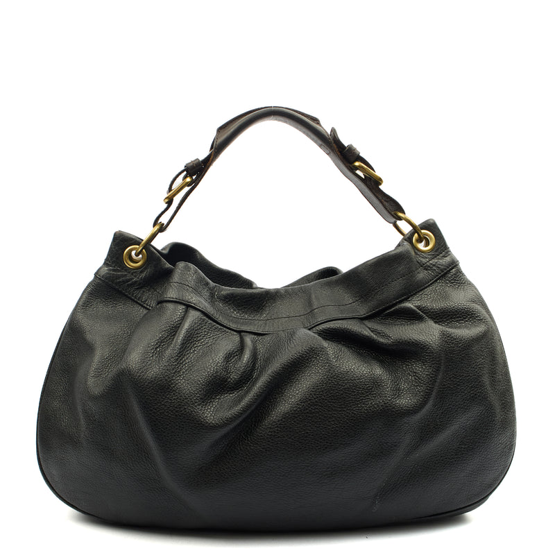 Picture of Mulberry Tote Mitzy Tote in Black, Calfskin Leather