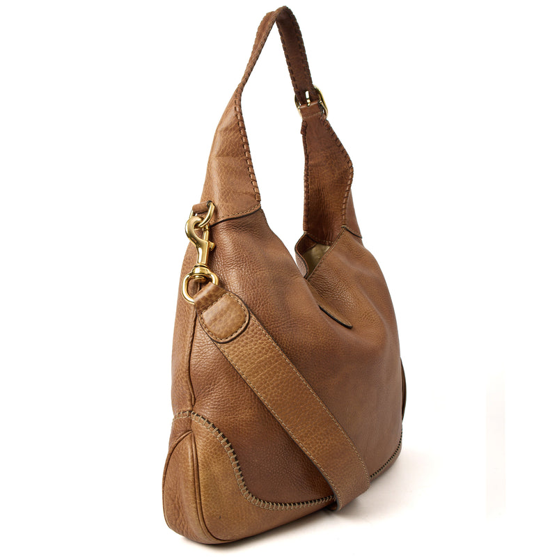 Picture of Gucci Shoulder Bag Jackie Hobo in Brown, Leather