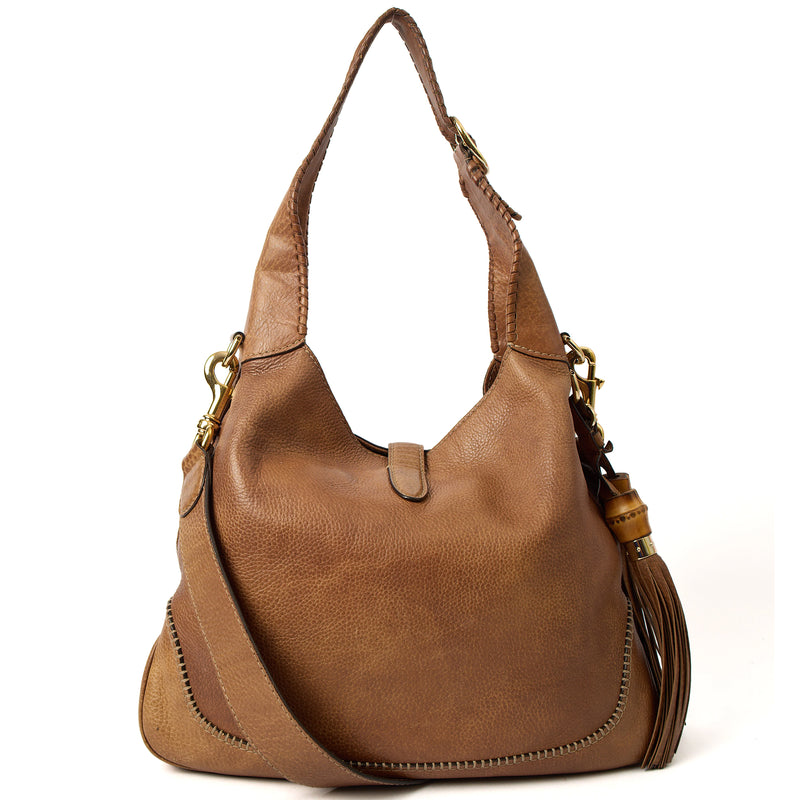 Picture of Gucci Shoulder Bag Jackie Hobo in Brown, Leather