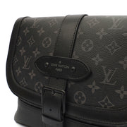 Picture of Louis Vuitton Satchel Saumur 35 in Monogram Eclipse, Canvas