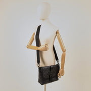 Picture of Louis Vuitton Satchel Saumur 35 in Monogram Eclipse, Canvas