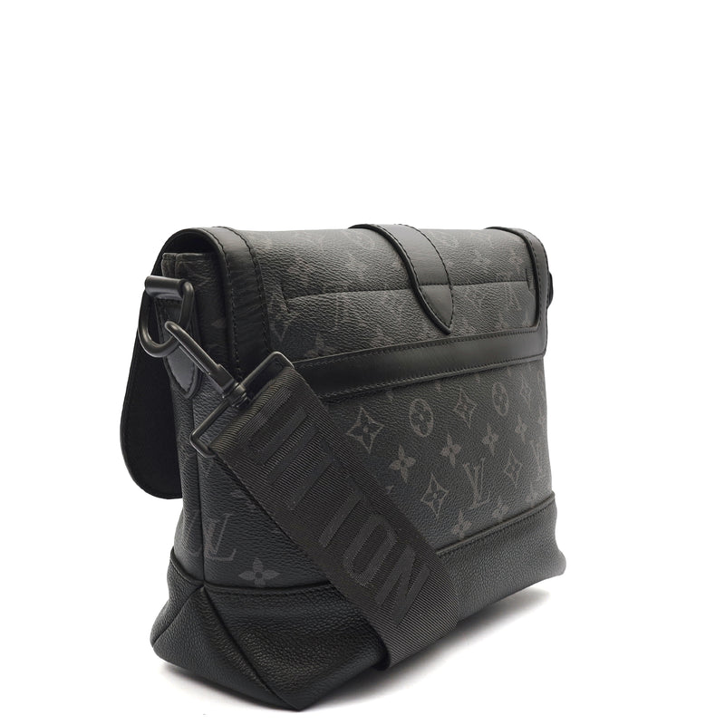 Picture of Louis Vuitton Satchel Saumur 35 in Monogram Eclipse, Canvas