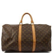 Picture of Louis Vuitton Tote Keepall 50 Bandouliere in Monogram, Canvas