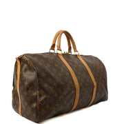 Picture of Louis Vuitton Tote Keepall 50 Bandouliere in Monogram, Canvas