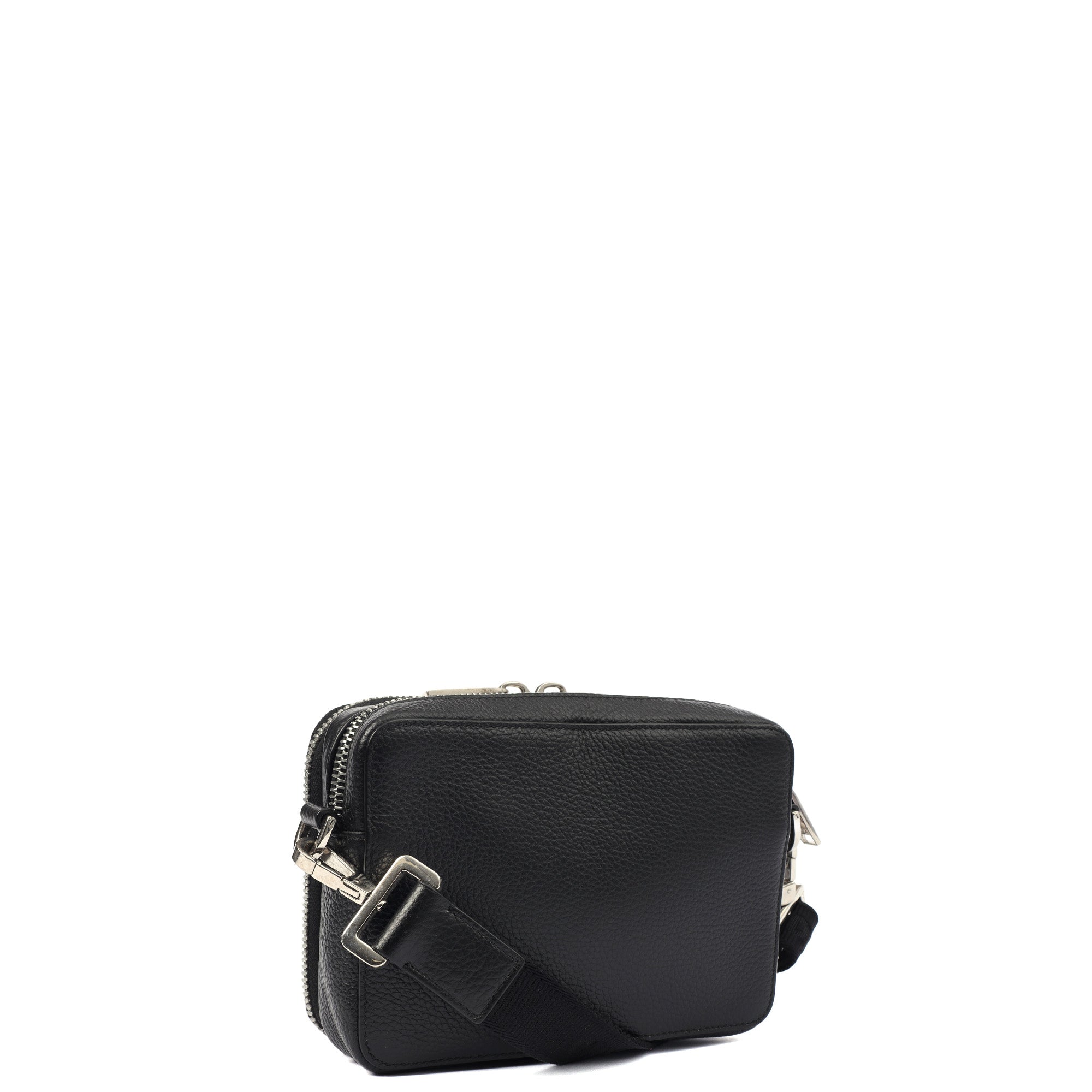 Christian Dior Cross Body Shoulder Bag in Black, Leather | The