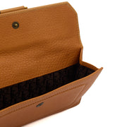 Picture of Christian Dior Wallet Purse  in Brown, Calfskin