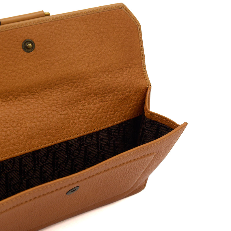 Picture of Christian Dior Wallet Purse  in Brown, Calfskin