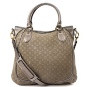 Picture of Louis Vuitton Cross Body Besace Angele in Grey, Mini Lin