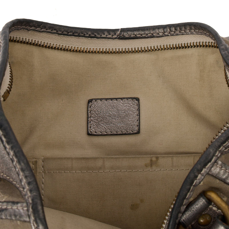 Picture of Louis Vuitton Cross Body Besace Angele in Grey, Mini Lin