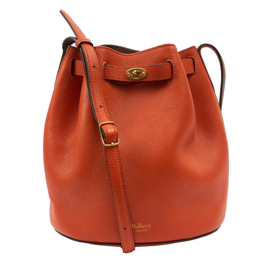 Picture of Mulberry Shoulder Bag Abbey in  Burnt Orange, Leather