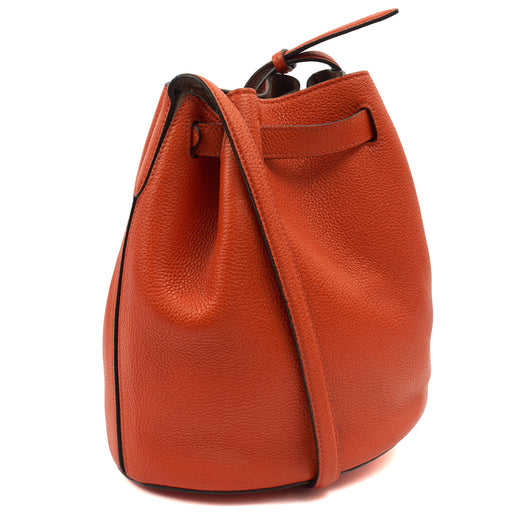 Picture of Mulberry Shoulder Bag Abbey in  Burnt Orange, Leather