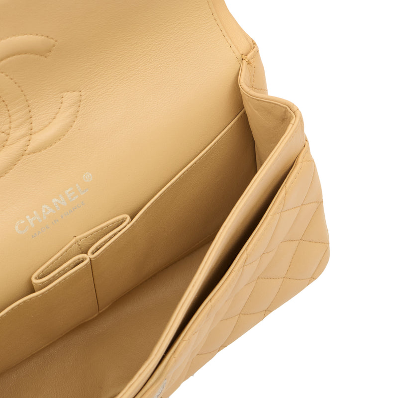 Picture of Chanel Shoulder Bag Classic Double Flap - Medium in Neutral, Lambskin Leather