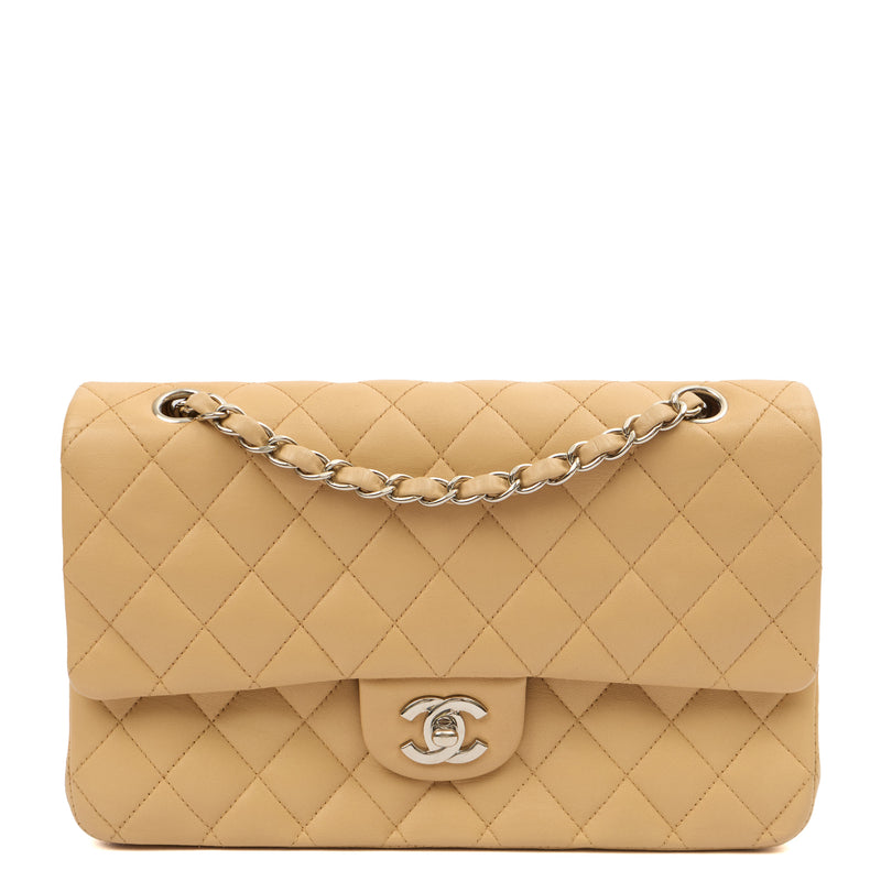 Picture of Chanel Shoulder Bag Classic Double Flap - Medium in Neutral, Lambskin Leather