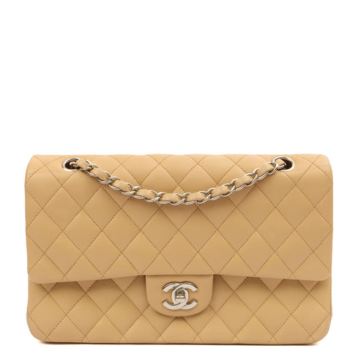 Picture of Chanel Shoulder Bag Classic Double Flap - Medium in Neutral, Lambskin Leather