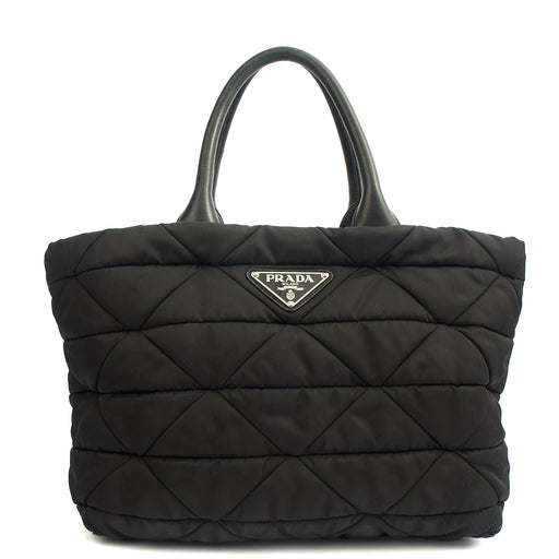 Picture of Prada Tote Nylon Tote Bag in Black, Nylon