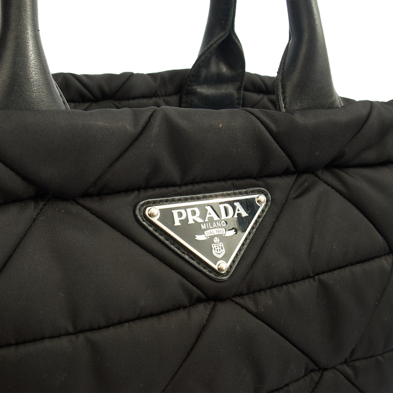 Picture of Prada Tote Nylon Tote Bag in Black, Nylon
