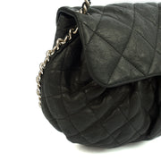 Picture of Chanel Shoulder Bag Chain Around Flap in Black, Calfskin Leather