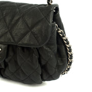 Picture of Chanel Shoulder Bag Chain Around Flap in Black, Calfskin Leather