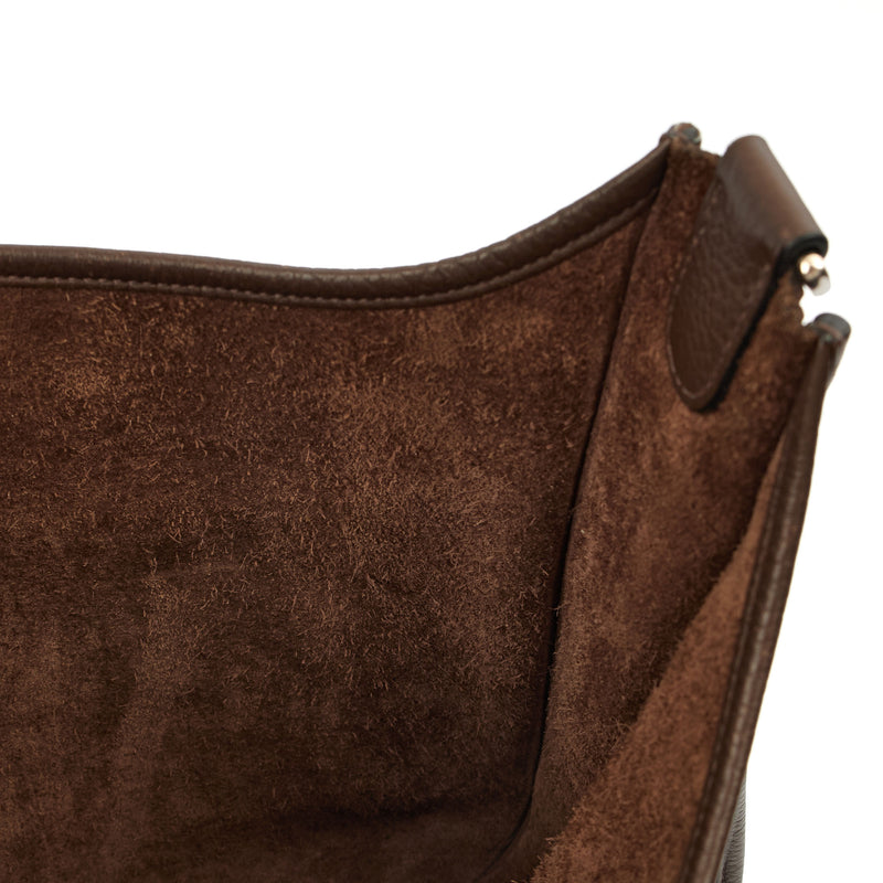 Picture of Hermes Cross Body Evelyne 29 in Cacao, Togo Leather