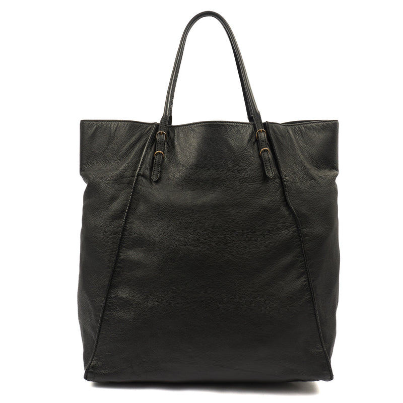 Picture of Balenciaga Tote Papier A4 Tote in Black, Leather