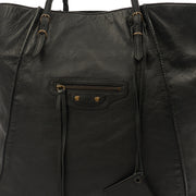 Picture of Balenciaga Tote Papier A4 Tote in Black, Leather