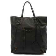 Picture of Balenciaga Tote Papier A4 Tote in Black, Leather