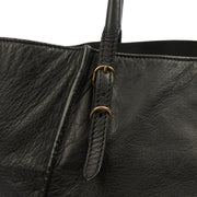 Picture of Balenciaga Tote Papier A4 Tote in Black, Leather