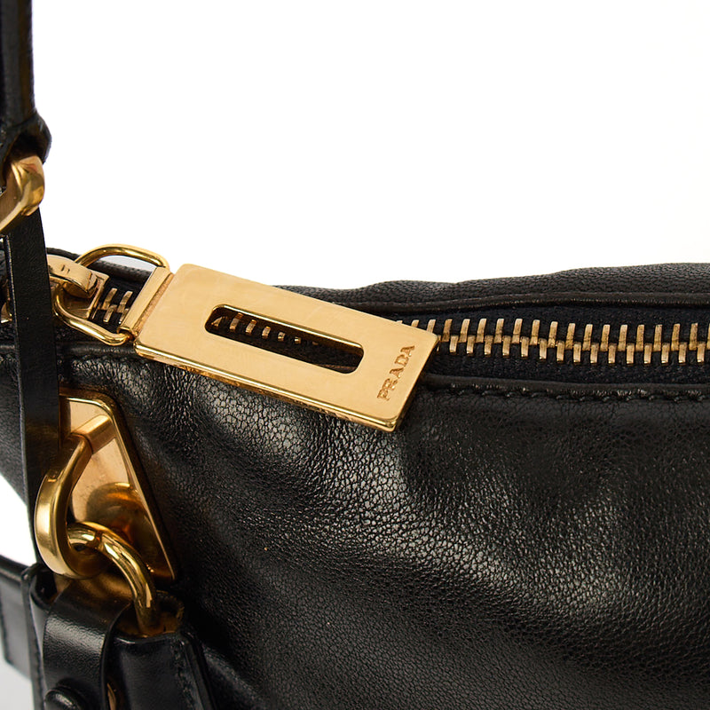 Prada Shoulder Bag Shoulder Bag in Black, Leather