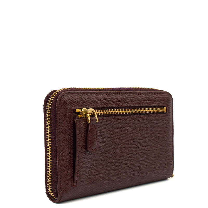 Picture of Prada Purse Wallet in Red, Leather