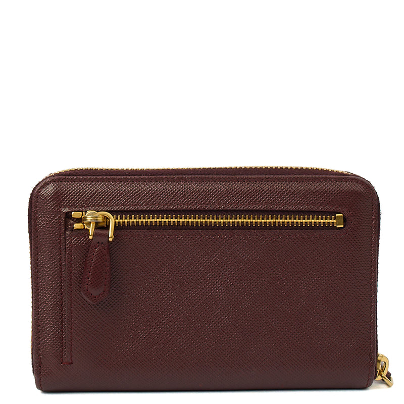Picture of Prada Purse Wallet in Red, Leather