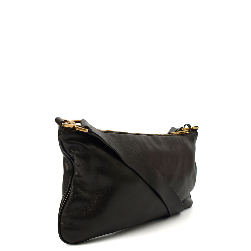 Prada Shoulder Bag Shoulder Bag in Black, Leather