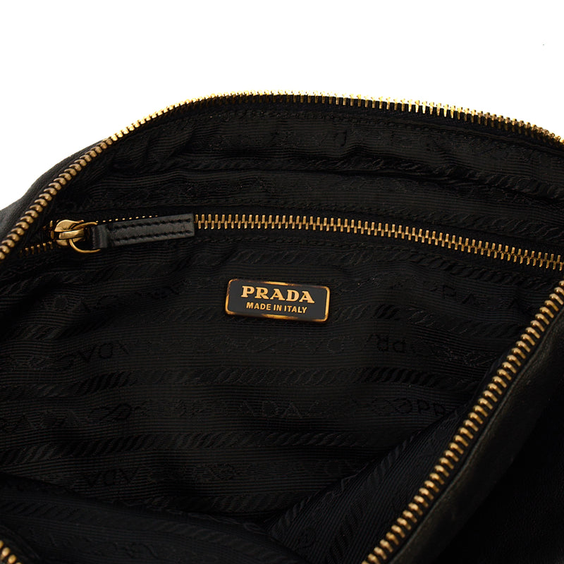 Prada Shoulder Bag Shoulder Bag in Black, Leather