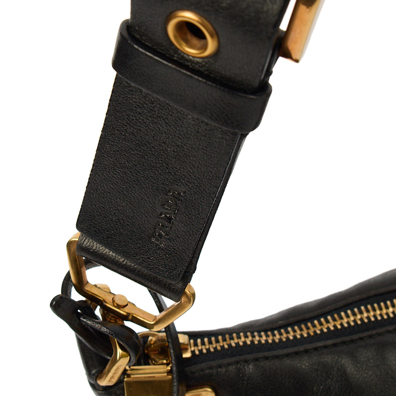 Prada Shoulder Bag Shoulder Bag in Black, Leather