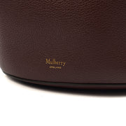 Picture of Mulberry Bucket Bag Abbey Small in Oxblood, Leather