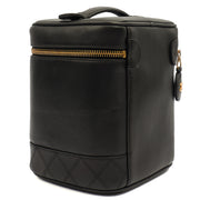 Picture of Chanel Cosmetic Bag Vanity Case in Black, Caviar Leather