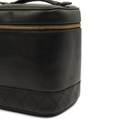 Picture of Chanel Cosmetic Bag Vanity Case in Black, Caviar Leather