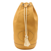 Picture of Hermes Tote Vintage Shoulder Bag in Jaune Ambre, Togo Leather
