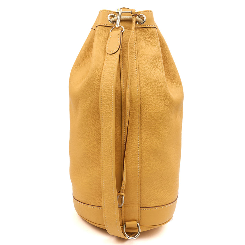Picture of Hermes Tote Vintage Shoulder Bag in Jaune Ambre, Togo Leather