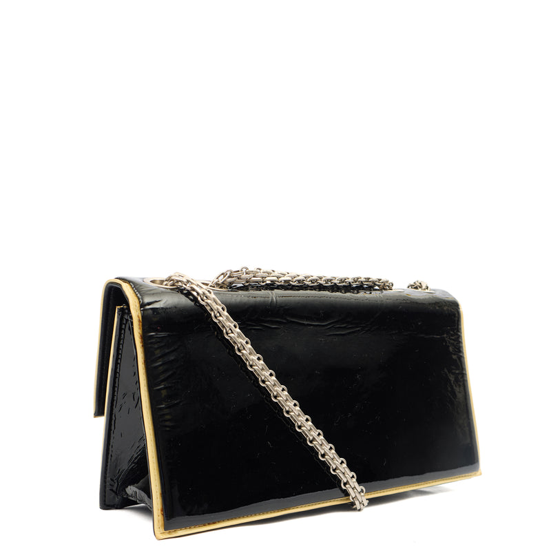 Picture of Chanel Shoulder Bag Flap Bag in Black, Patent Leather