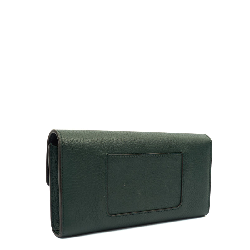 Picture of Mulberry Purse Darley Wallet in Mulberry Green, Leather