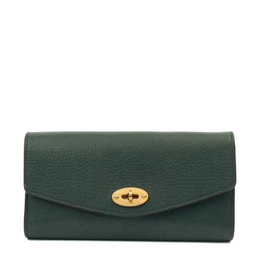 Picture of Mulberry Purse Darley Wallet in Mulberry Green, Leather