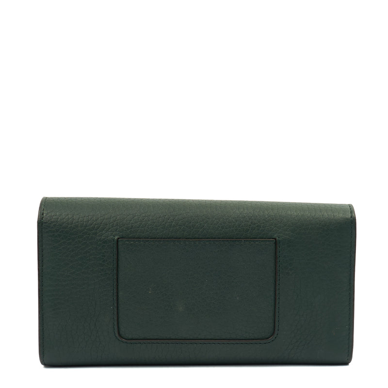 Picture of Mulberry Purse Darley Wallet in Mulberry Green, Leather