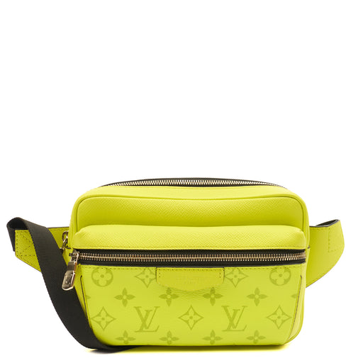 Picture of Louis Vuitton Cross Body Bumbag in Green, Canvas