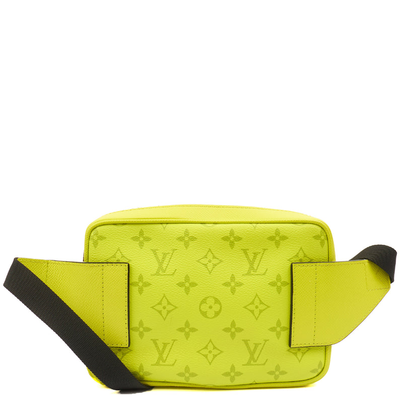 Picture of Louis Vuitton Cross Body Bumbag in Green, Canvas