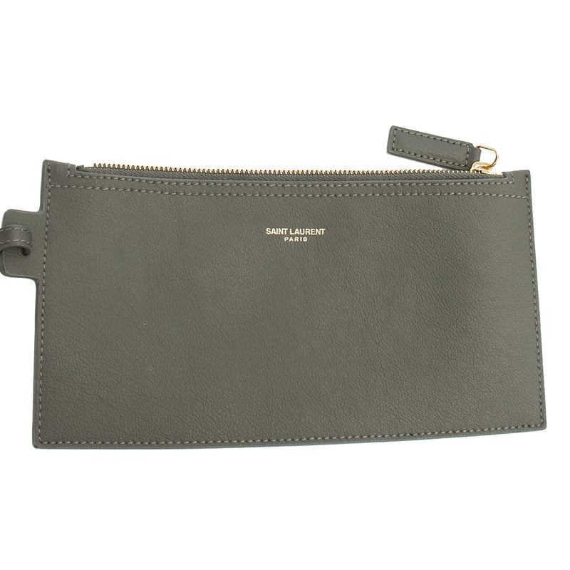 Picture of Saint Laurent Tote East West Tote in Grey, Leather