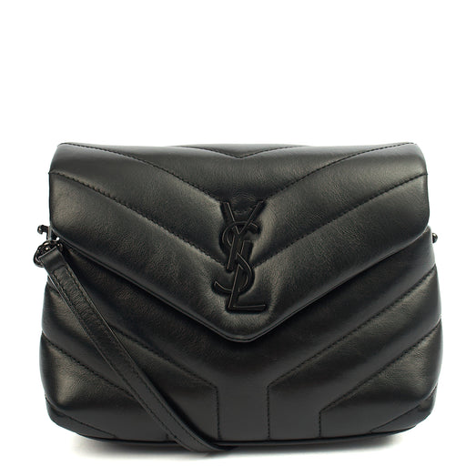 Picture of Saint Laurent Mini Bag LouLou - Toy in Black, Leather