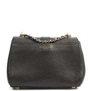 Picture of Aspinal of London Cross Body Lottie in Black, Leather