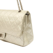 Picture of Chanel Shoulder Bag 2.55 Reissue - Maxi in Metallic, Leather