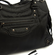 Picture of Balenciaga Tote Neo Classic - Medium in Black, Fabric